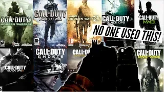 The Most Under Used / Worst Guns In Every Call Of Duty...