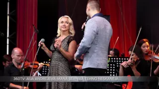 Aija Andrejeva: Mamma iesita tēvam "pa īsto vietu" un tā viņi iepazinās...