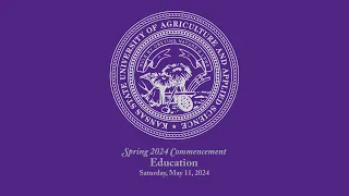 Education | Commencement Spring 2024