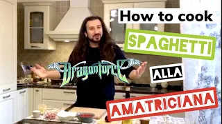 DragonForce: How to Cook Spaghetti all'Amatriciana with Drummer Gee Anzalone