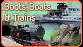 Boots, Boats and Trains a journey through the Lake District (Penrith to Grange-over-Sands)