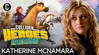 Katherine McNamara Talks Arrow and Her New Film "Spirit Riding Free" - Heroes Interviews