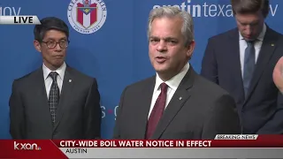 FULL PRESS CONFERENCE: Austin's boil water notice