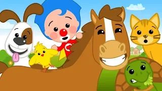 Como los Animalitos ♫ Canciones Infantiles ♫ Plim Plim