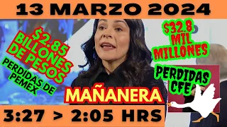 💩🐣👶 AMLITO | Mañanera *Miércoles 13 de marzo 2024* | El gansito veloz 3:27 a 2:05.