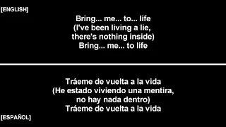 Evanescence - Bring Me To Life [ENGLISH/ESPAÑOL]