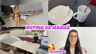 ROTINA DA MANHÃ COM UMA BEBÊ DE 4 MESES | NÃO ESTOU VENCENDO A POEIRA | Jhenny Beraldo