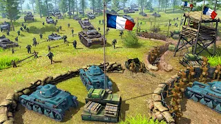 German BLITZKRIEG of the French Army Trenches! - Call to Arms: GoH WW2 Mod