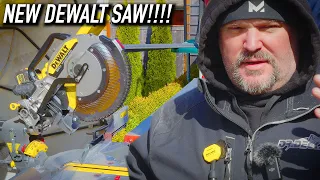 NEW DEWALT 60V 12 in. Cordless Sliding Miter Saw || Dr Decks