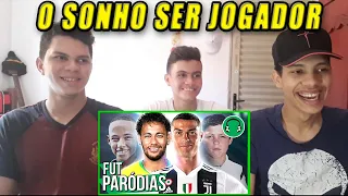 REACT ♫ O SONHO DE SER JOGADOR (Motivacional) | Paródia Sonhar - MC Gui (FutParódias)