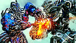 Transformers Age of Extinction  - Optimus Prime vs Galvatron and Lockdown  Scene (1080pHD VO)