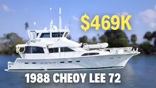 1988 CHEOY LEE 72 - $469,000