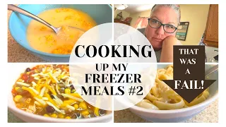 COOKING UP MY FREEZER MEALS  #2 || EASY FREEZER MEAL PREP || FILL YOUR FREEZER WITH ME
