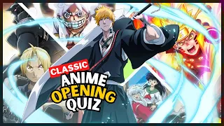 CLASSIC ANIME OPENING QUIZ 🎶 30 SONGS 1990 - 2005 ('90s - early 2000's) 🎉🎈🎼