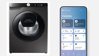 Как подключить телефон к стиралке Samsung WW90T554CAX/LP по WiFi с помощью приложения SmartThings ?