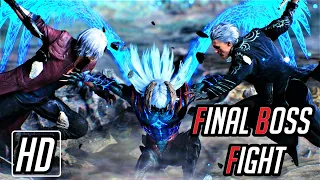 Devil May Cry 5 - Final Boss & Ending + Secret Ending (DMC5 2019) All Endings HD 60 fps