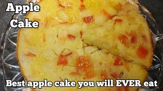 Apple cake|Delicious & Quick Fluffy Apple Cake |Easy Recipe|schnellleckermitkissa