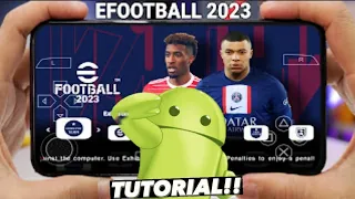 DESCARGA YAA!! EL PES 2023 - PARA ANDROID (Tutorial bien echo) - El aragan