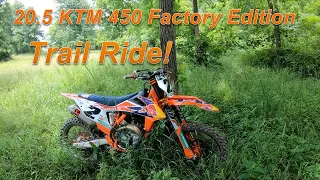 KTM 450 Factory Edition Trail Ride