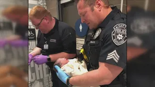 Paramedics, police recall moment they delivered baby in McDonald's