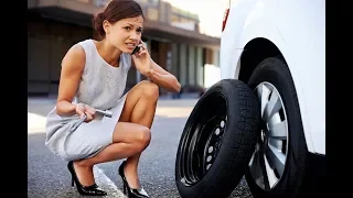 Замена колеса на Jeep Grand Cherokee.