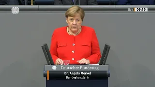 Merkel stichelt gegen die AfD | AFP