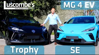 MG 4 EV Trophy and SE In-Depth Review | Luscombe MG Leeds