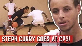 Steph Curry GOES AT Chris Paul At CP3 Camp! UNSEEN Footage From 2010