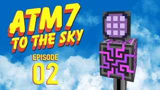 Minecraft ATM7: To The Sky - Ep02 - Bigger Reactors & Applied Energistics