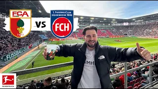 FC AUGSBURG vs. 1. FC HEIDENHEIM - Stadionvlog ⚪️🔴🔵 & Tour durch die City ⚽️💯☀️ | S7EVEN