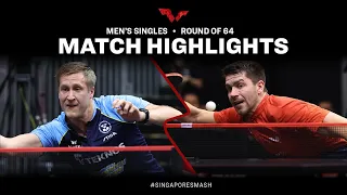 Mattias Falck vs Patrick Franziska | MS R64 | Singapore Smash 2023