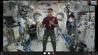 WATCH: NASA Astronaut, Cedar Falls native Raja Chari talks life in space