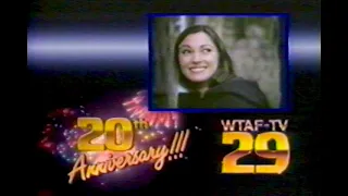 Channel 29 - 20th Anniversary  "Then & Now"  Promo 1985 - WTAF TV Philadelphia