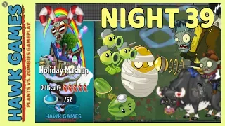 Plants vs Zombies 2 Holiday Mashup World Night 39 Hard (Special Delivery)