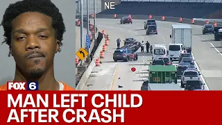 Milwaukee crash on I-43; man left child, sentenced to 6 years in prison | FOX6 News Milwaukee