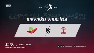 Salaspils SS - LSPA | Sieviešu handbola virslīga | Latvijas čempionāts 2023/2024