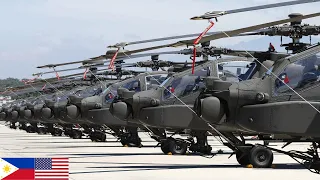 China And Russia Are Terrified: Hundreds Of US AH-64E Apache Helicopters Arrive In The Philippines