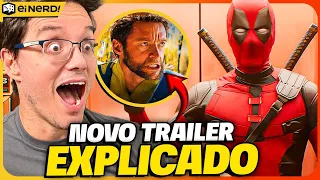 TRAILER DEADPOOL E WOLVERINE, INSANO! - Análise COMPLETA novo trailer Deadpool 3