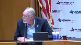 May 28th, 2024 - City of Midwest City, OK - City Council Meeting