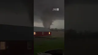 Ohio tornado caught on camera