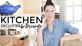 🍣 Minimalist Kitchen DECLUTTER & DECORATE » Minimal Mom Kitchen UPDATE + 15 Tips to Declutter FAST!