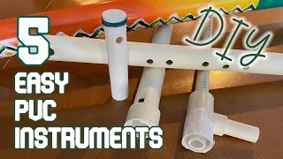 5 PVC Instruments You Can Make at Home (DIY wind instrument)