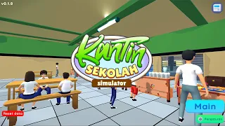 AKHIRNYA GAME BARU ANDI LUKITO TEMA ANAK SEKOLAH RILIS! Kantin Sekolah Simulator GAMEPLAY #1