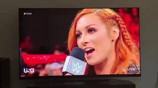 Becky Lynch attacks Stephanie McMahon and gets suspended! WWE RAW 2/4/19