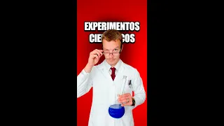 Científicos EXPERIMENTOS CASEROS! 😱 #shorts