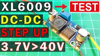 Повышающий модуль XL6009 | Тест DC-DC Step UP