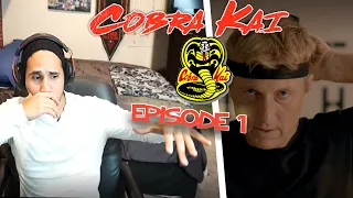 COBRA KAI Season 1 Episode 1: Ace Degenerate REACTION