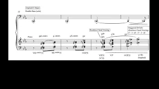 "The Carnival of the Animals: The Elephant" Score Reduction and Analysis