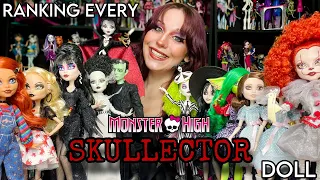 Ranking Every Monster High SKULLECTOR Doll