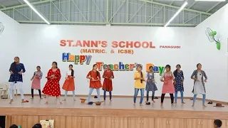 Dance by Girls for Teacher's Day || St.Ann's School,Panagudi
